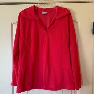 Women’s XL Columbia fleece pullover